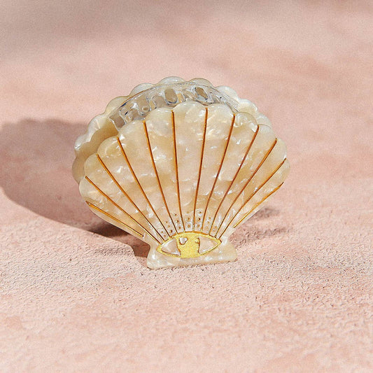 Kingston - Creamy Shell Clip
