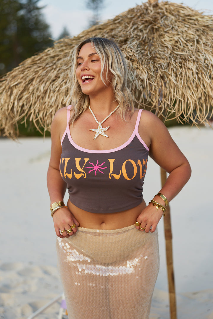 Only Lovers Left - Only Love Singlet - Basalt - Coming Soon