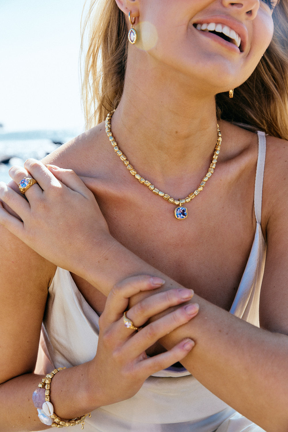 Indigo & Wolfe - Lila Necklace