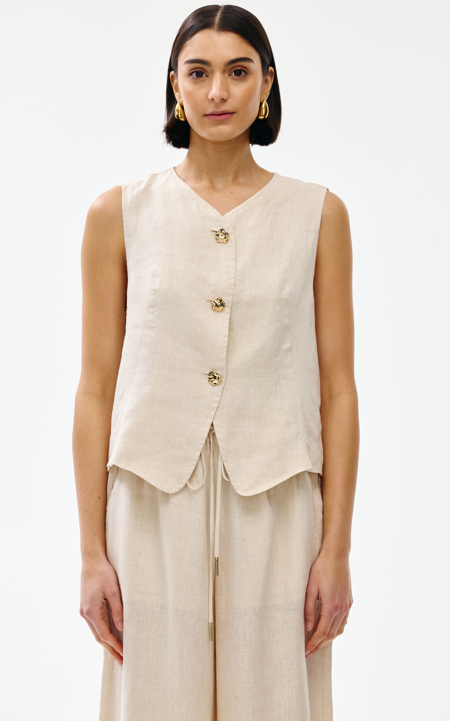 Kinney - Camille Vest - Stone