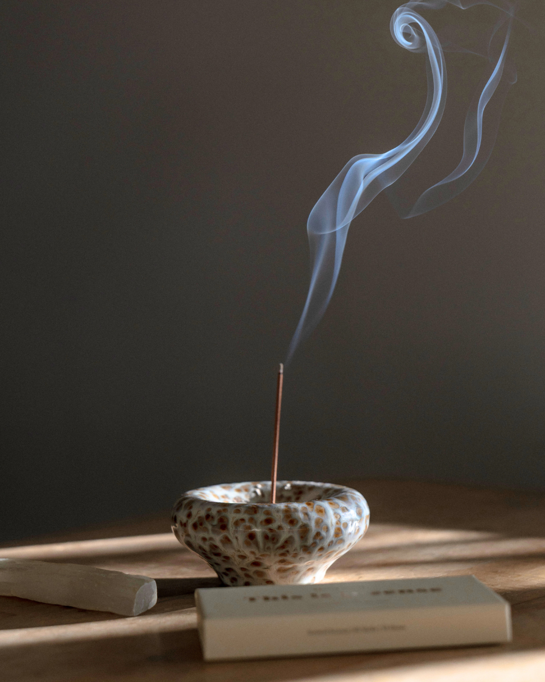 The Vessel Incense Holder - Seafoam