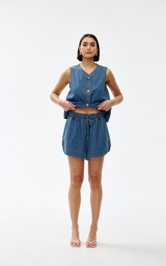 Kinney - Juniper Short - Denim