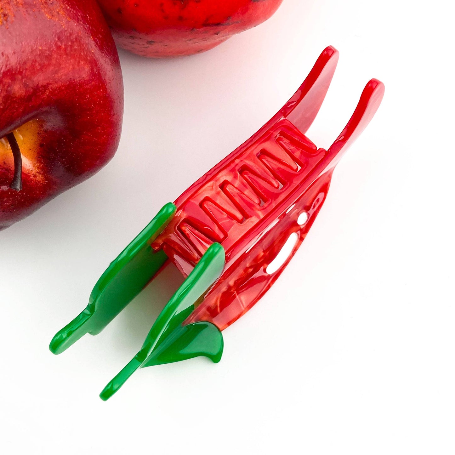 Diva - Red Chili Pepper Hair Claw Clip