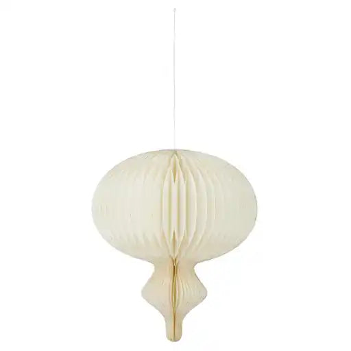 CTC - Paper Hanging Decoration - White