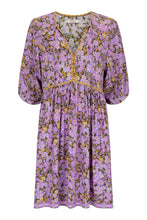 Load image into Gallery viewer, Nine Lives Bazaar - Atty Mini Dress - Lavender Dreams
