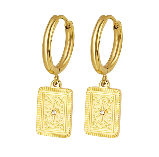 Sea Soul - Marly - Gold Earrings