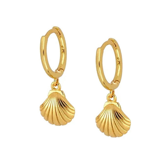 Sea Soul - Shell Lover - Gold Earrings