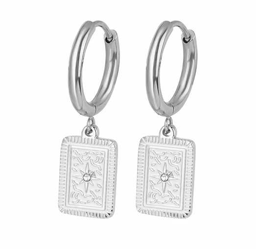 Sea Soul - Marly - Silver Earrings