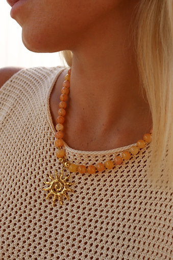 Sea Soul - Sun Seeker Beaded Necklace