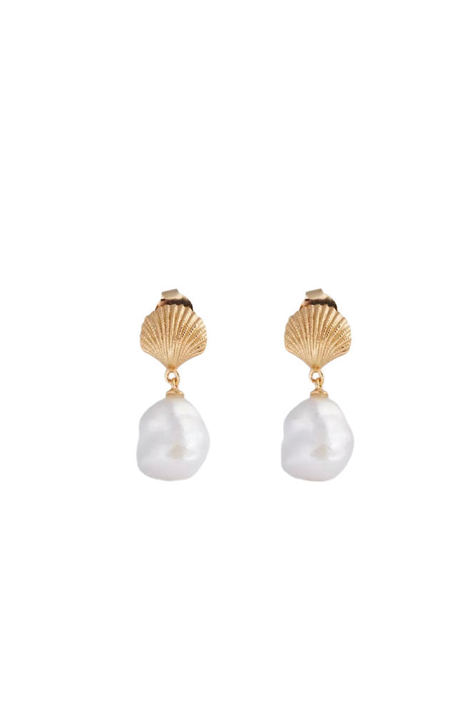 Sea Soul - Tika - Gold Earrings
