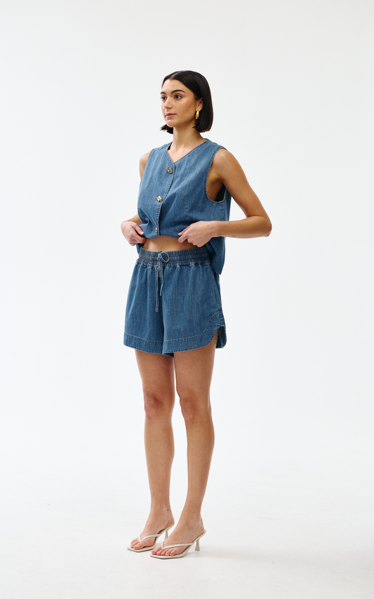 Kinney - Juniper Short - Denim