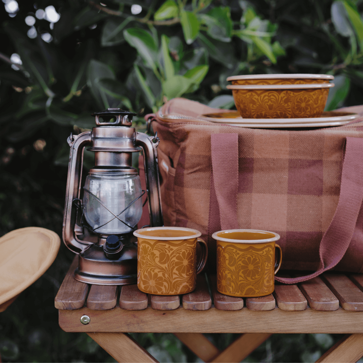 Wandering Folk Cooler Bag - Camp - Hemp