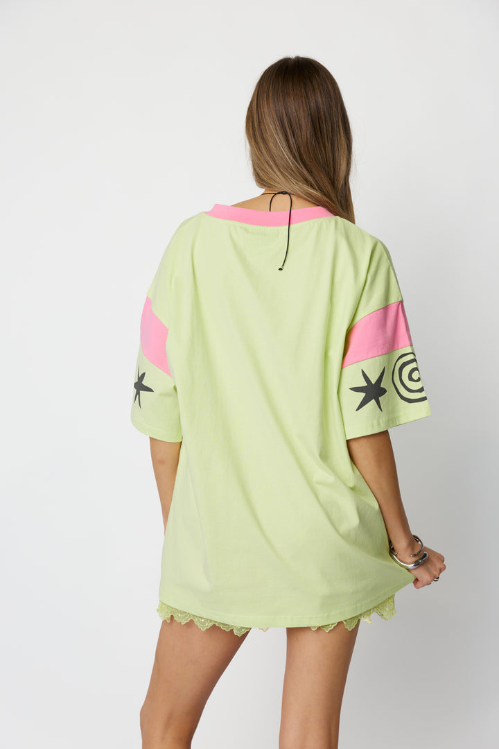 Only Lovers Left - Serpent Tee - Lime