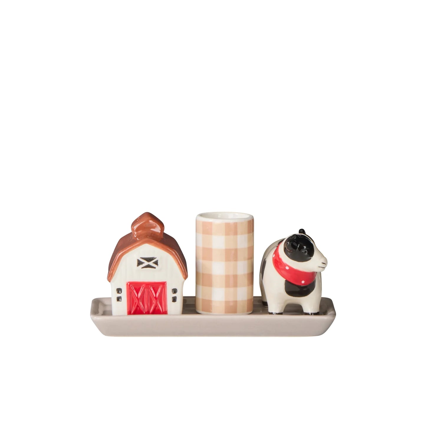 Davis & Waddell - Homestead Salt & Pepper wToothpick Holder 4pc Set
