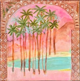 Sue Fantini Art - Anjuna - Framed Print