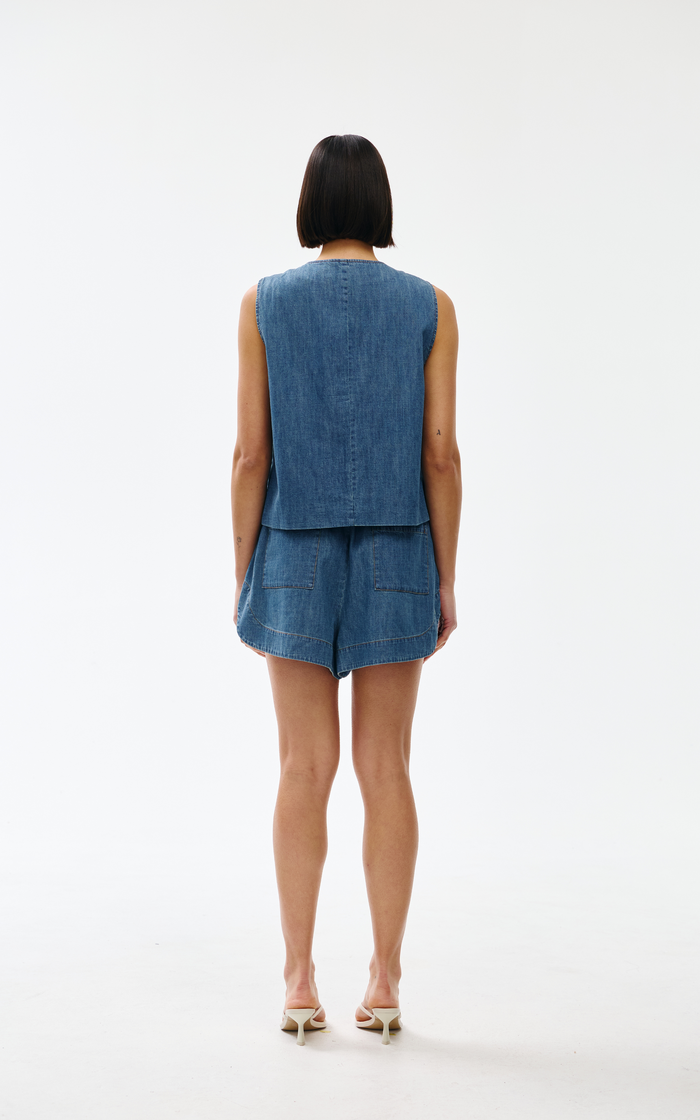 Kinney - Camille Vest - Denim