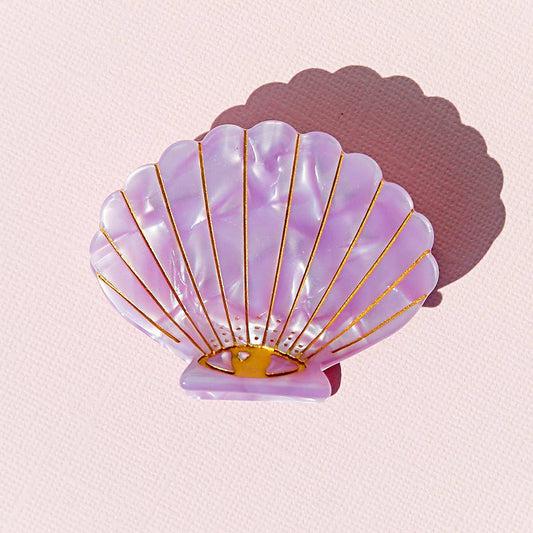Kingston - Lilac Shell Clip