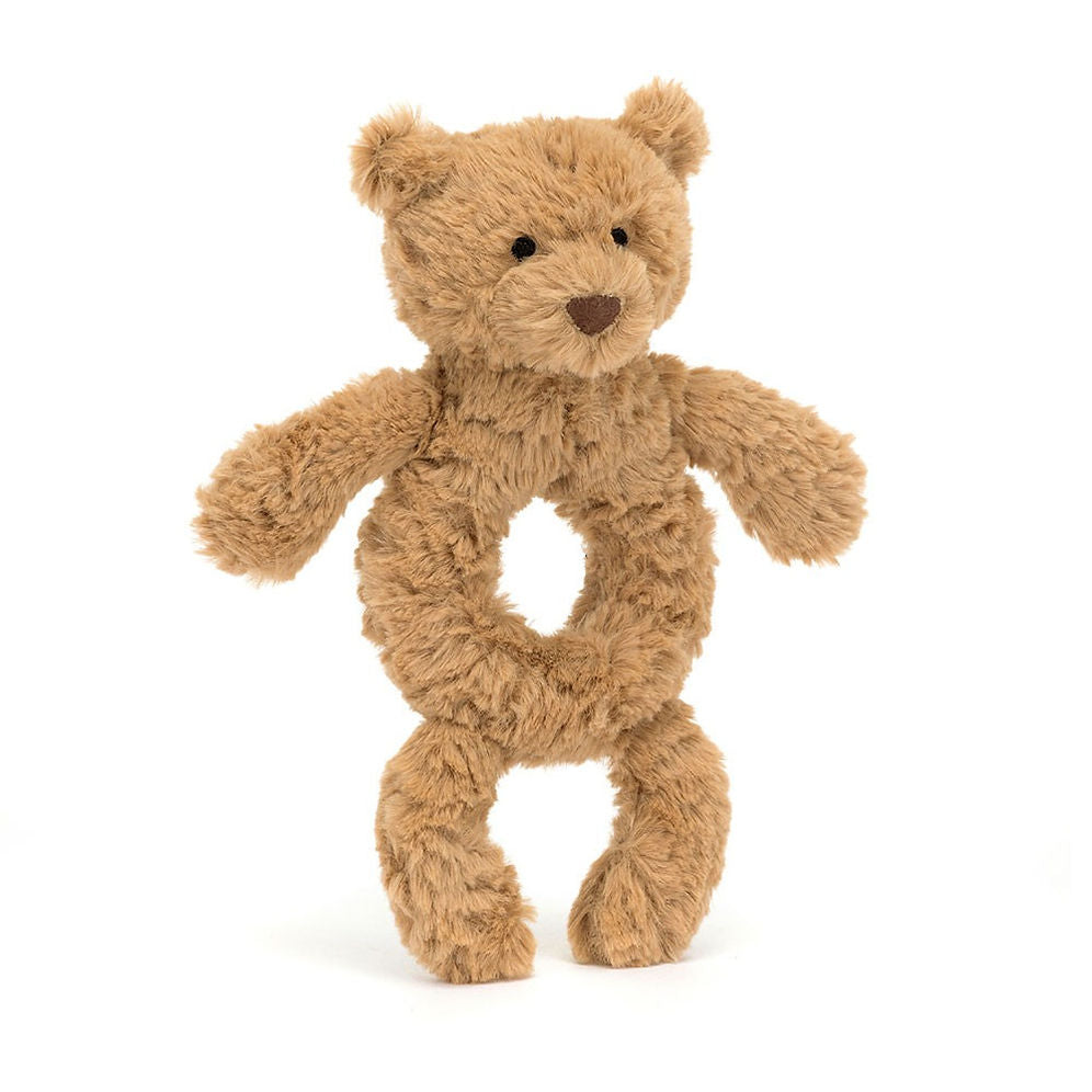 Jellycat - Bartholomew Bear - Ring Rattle
