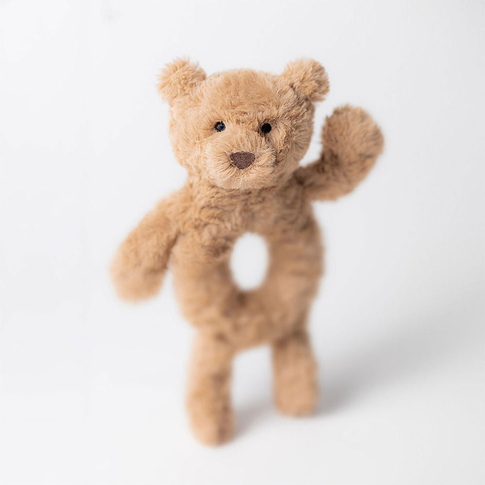Jellycat - Bartholomew Bear - Ring Rattle