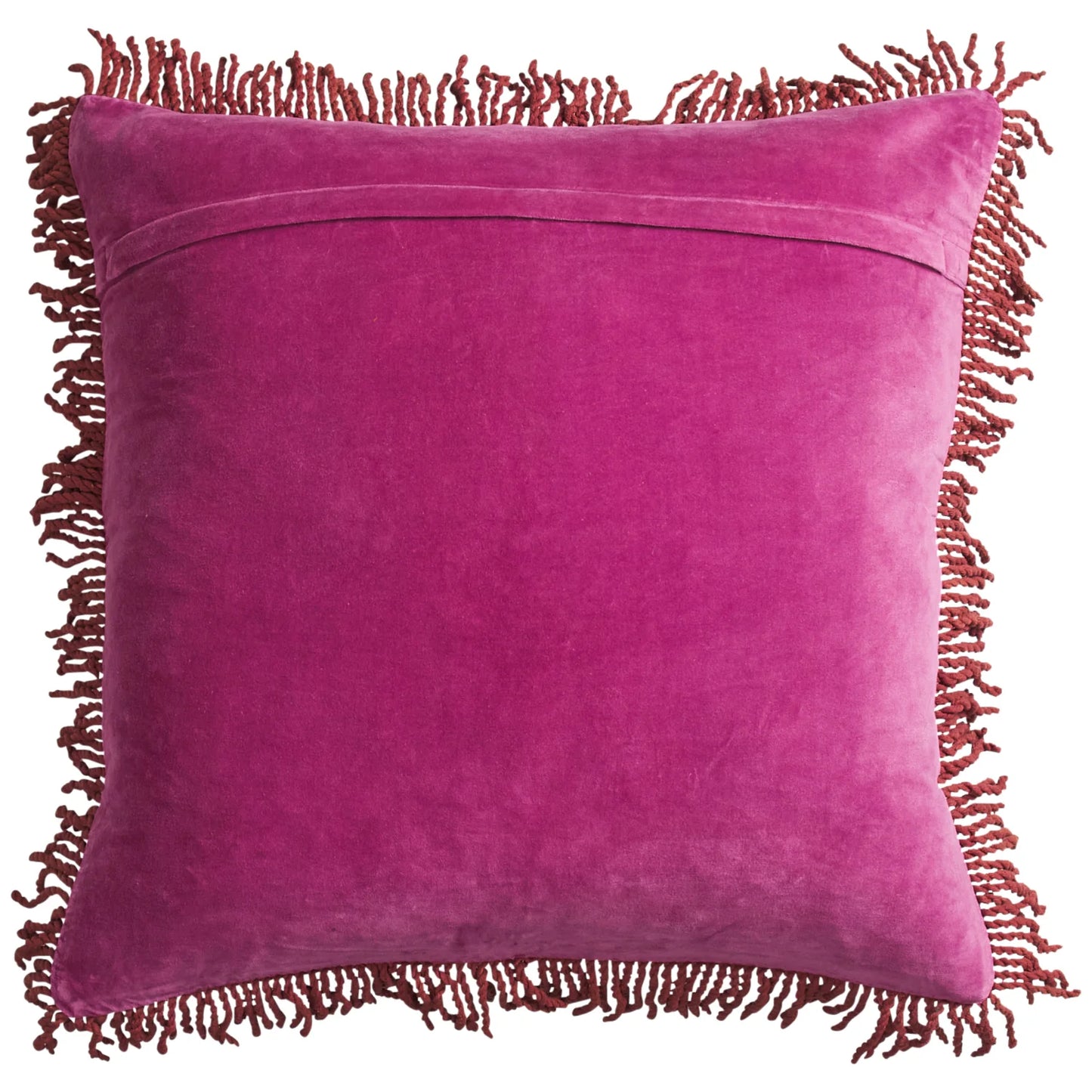 Sage X Clare - Andrea Velvet Cushion - Pansy