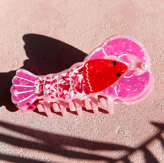 Kingston - Lobster Hair Claw Pink