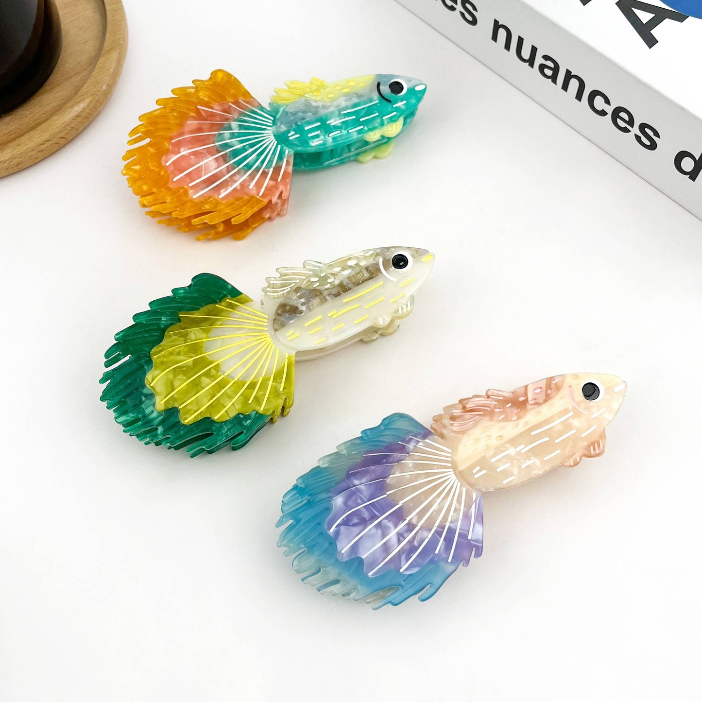 Diva - Fish Hair Clips
