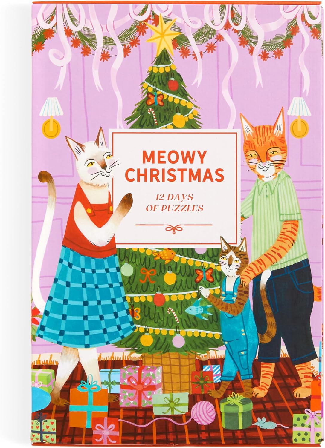 Galison - Meowy Christmas 12 days of Puzzles - 500pc