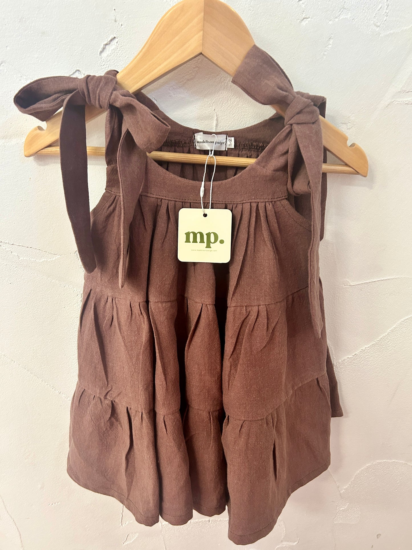 Maddison Paige - Poppy Dress - Chocolate