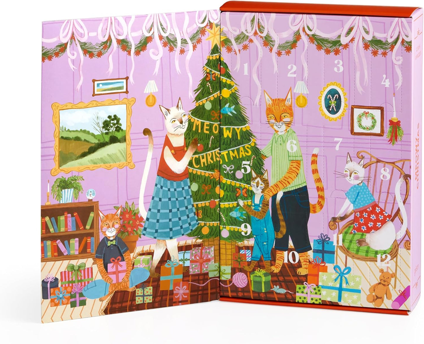 Galison - Meowy Christmas 12 days of Puzzles - 500pc