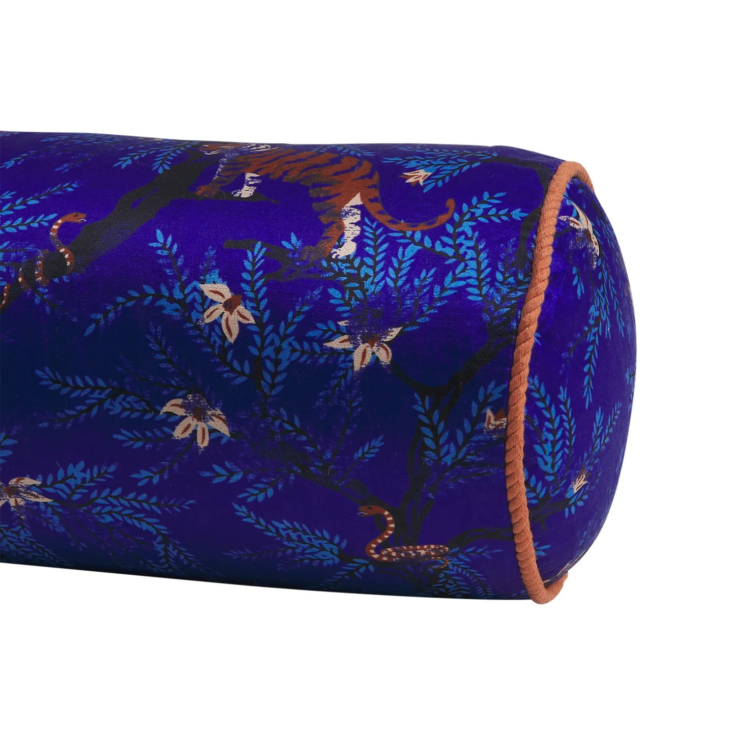 Sage X Clare - Andrea Bolster Cushion - Ultramarine