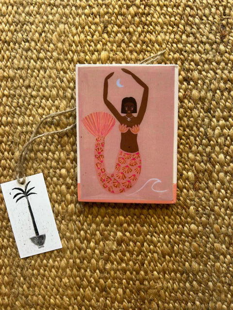 Sue Fantini Art - Pink - Small Handmade Tile