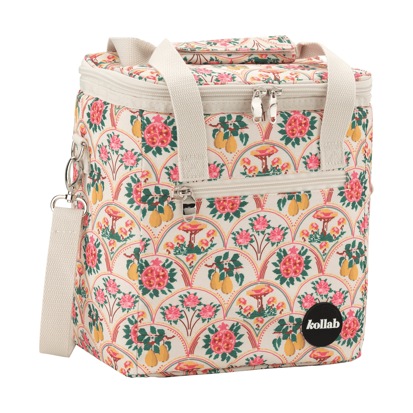 Kollab - Mini Cooler - Needlepoint Garden