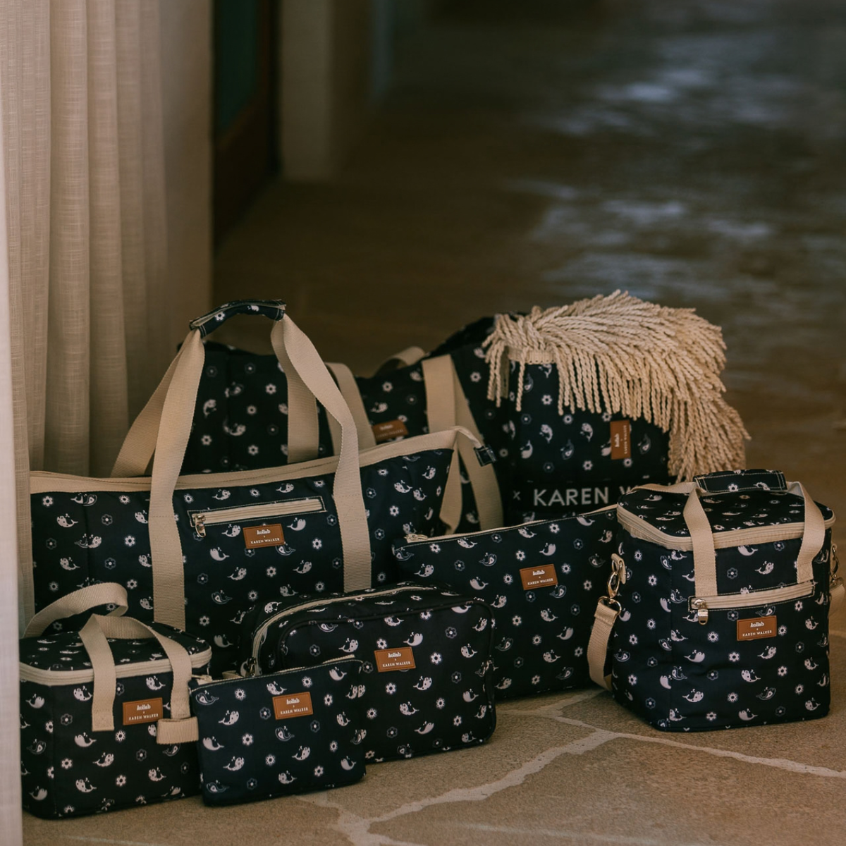 Kollab - Holiday Lunch Box - Kollab x Karen Walker - Floral Whale