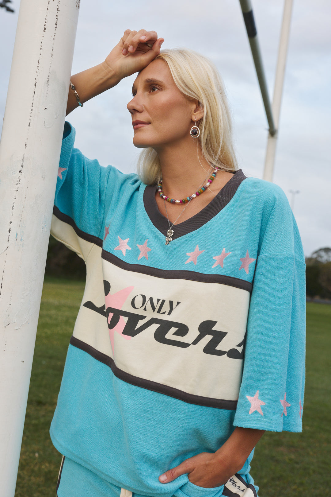 Only Lovers Left - Surf League Jersey - Sky Blue
