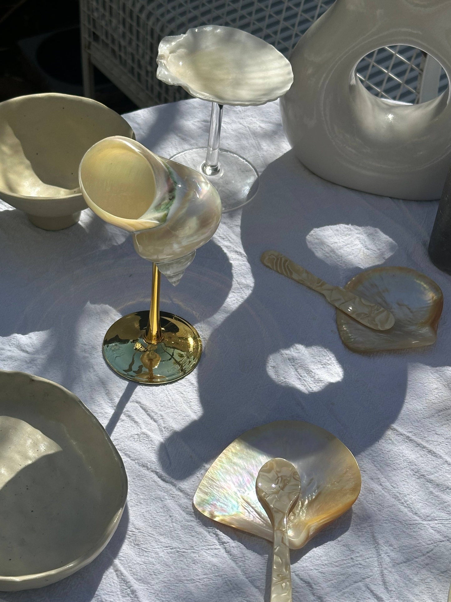 Saltist - The Mother of Pearl Caviar Set