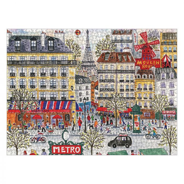 Michael Storrings 1000 Piece Jigsaw Puzzle Range - Famous Cities