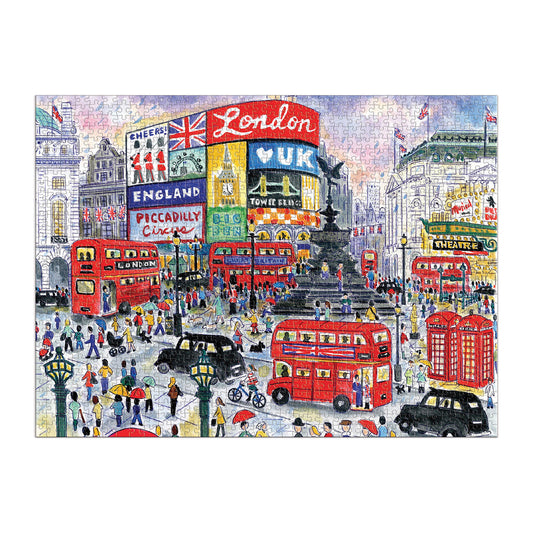 Michael Storrings 1000 Piece Jigsaw Puzzle Range - Famous Cities