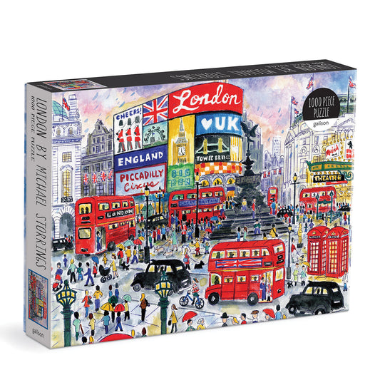 Michael Storrings 1000 Piece Jigsaw Puzzle Range - Famous Cities