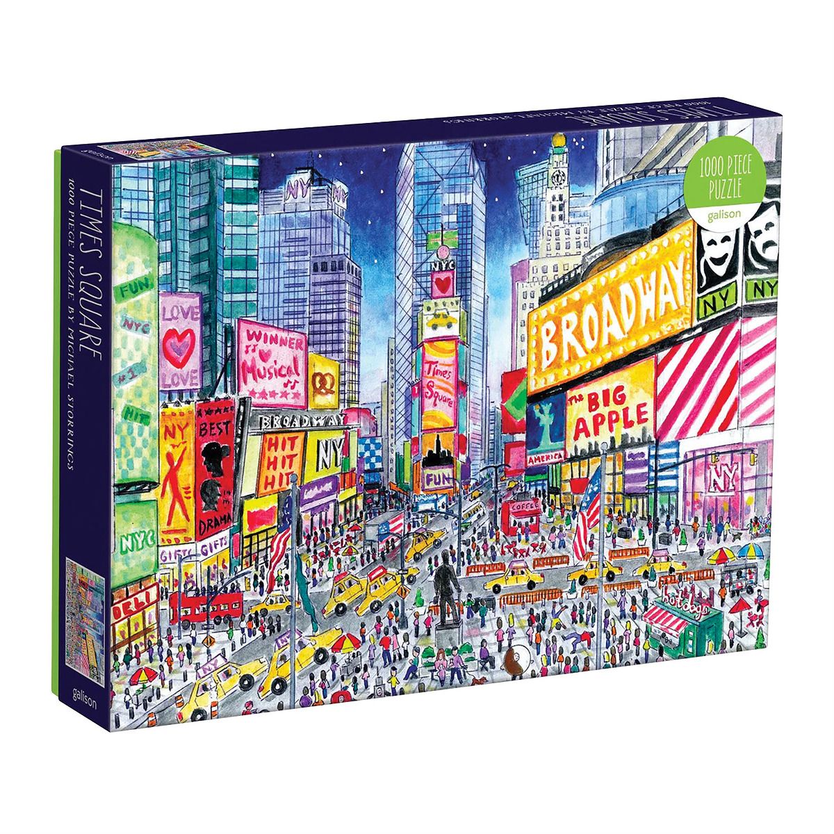 Michael Storrings 1000 Piece Jigsaw Puzzle Range - Famous Cities