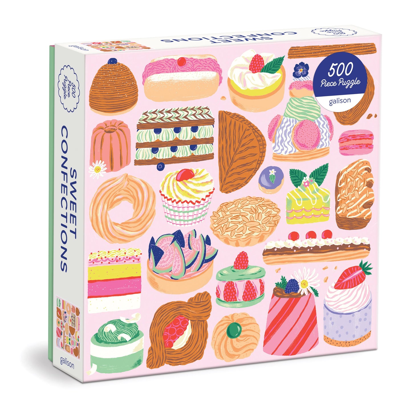 Galison Sweet Confections Puzzle - 500pc