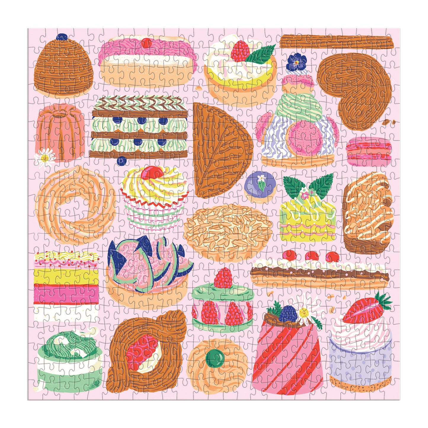 Galison Sweet Confections Puzzle - 500pc