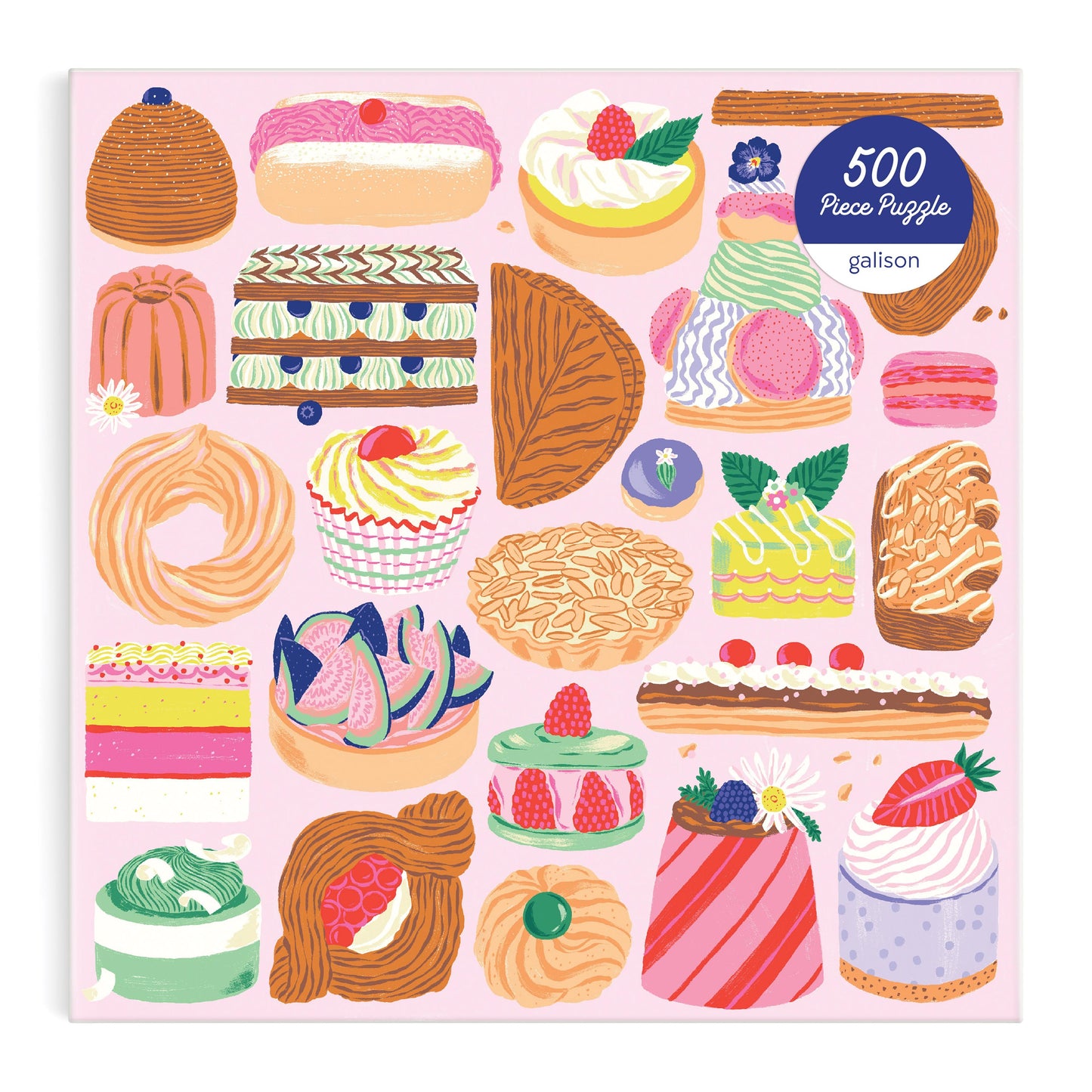 Galison Sweet Confections Puzzle - 500pc
