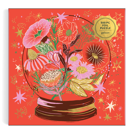 Flower Gazing Foil Puzzle - 500pc