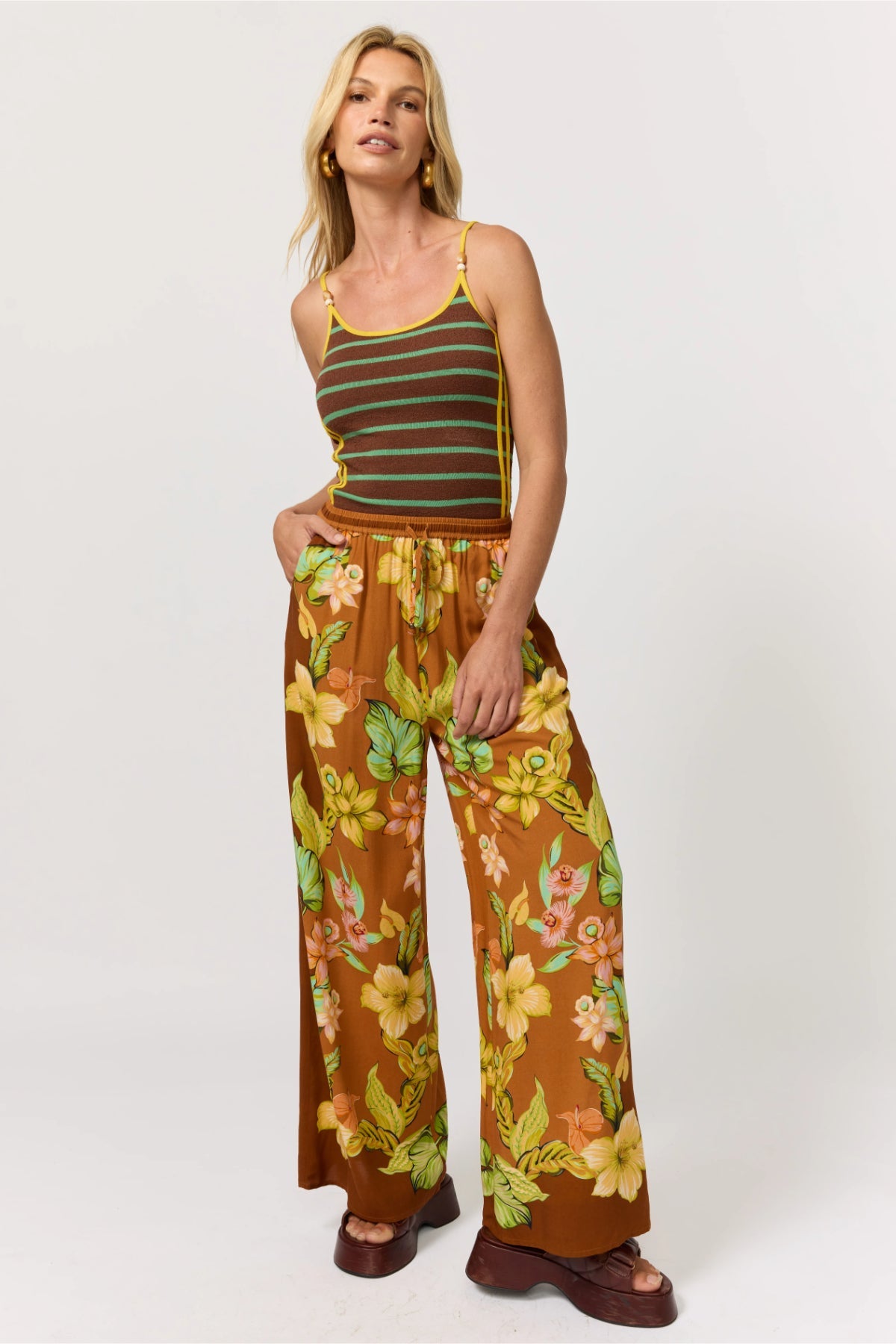 Nine Lives Bazaar - Sunday Pants - Marigold