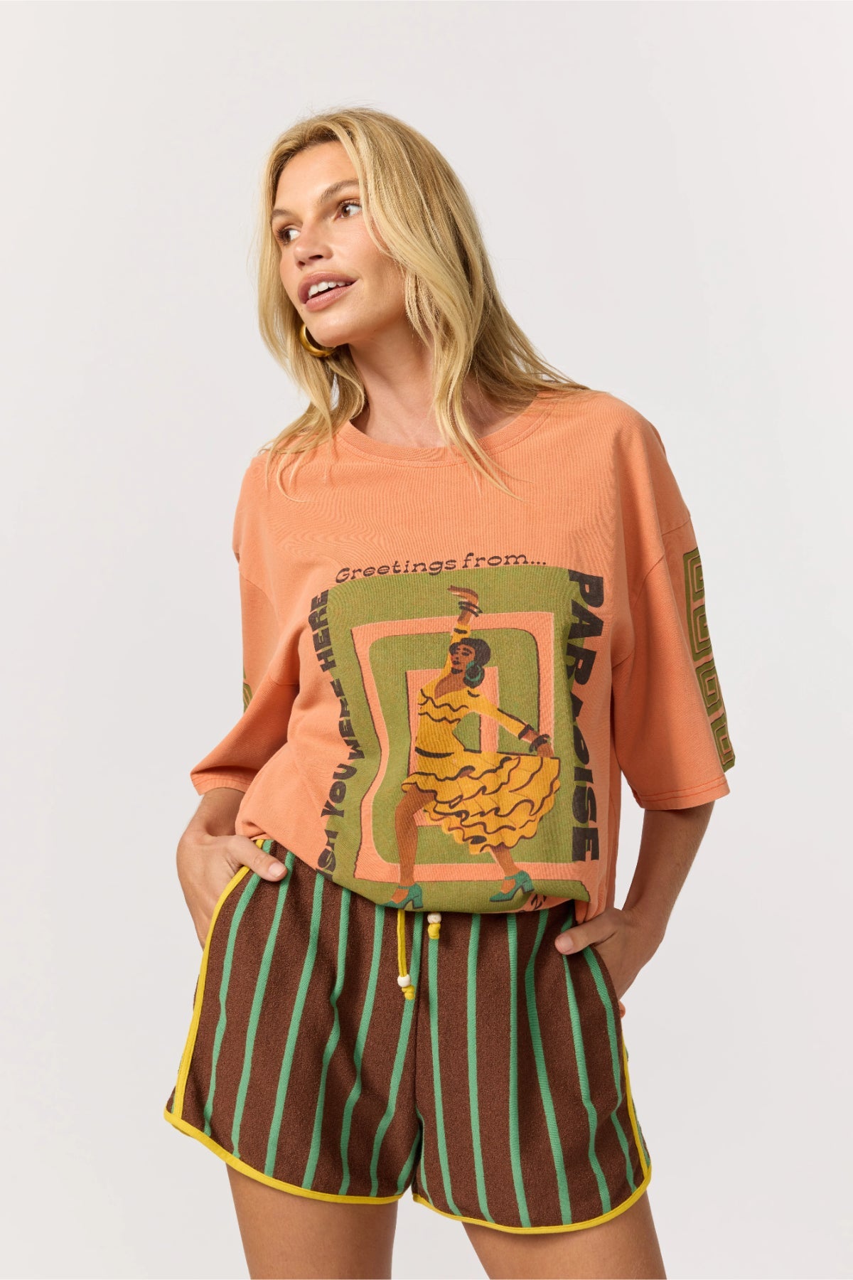 Nine Lives Bazaar - Stevie Terry Shorts - Palm