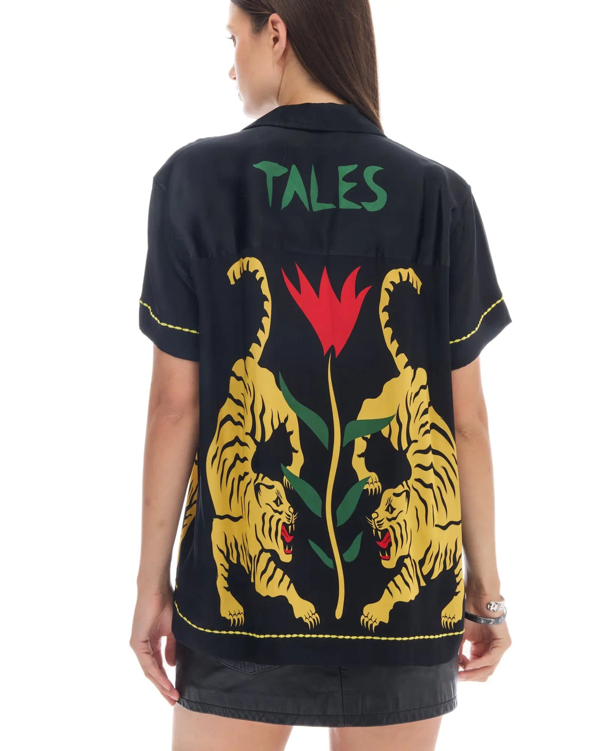 The Tales - Crouching Tiger Silk Shirt