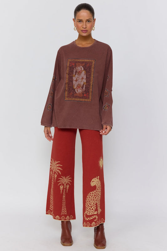 Nine Lives Bazaar - Horizon Pants - Rust