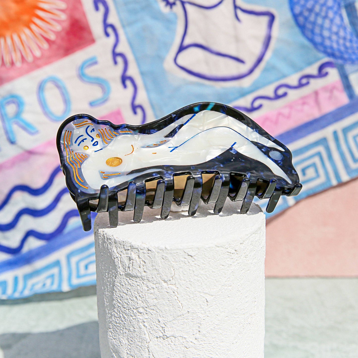 Kingston - Figure Hair Claw Blue