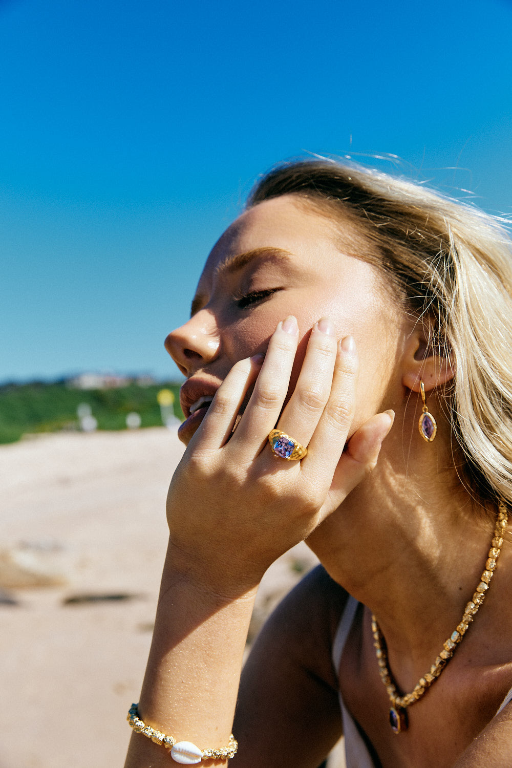 Indigo & Wolfe - Lila Ring