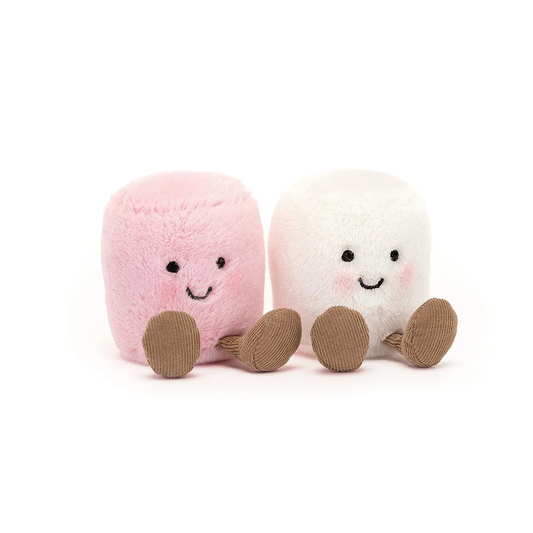 Jellycat - Amuseables Pink + White Marshmallows